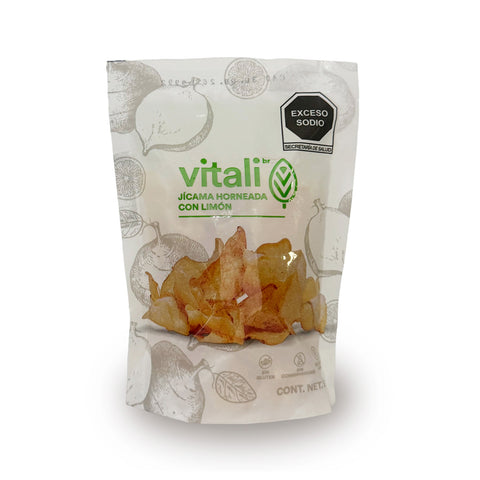 Jícama con limón 50g